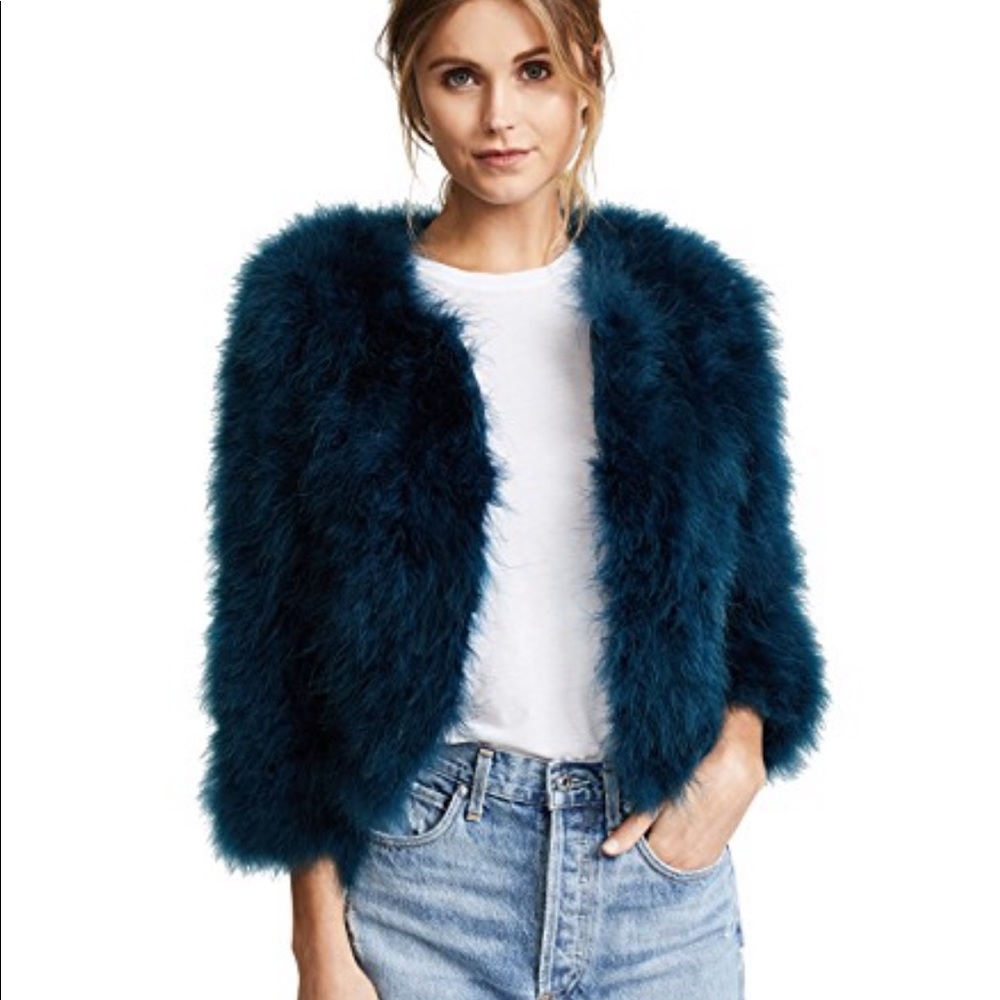 Yumi Kim feather jacket